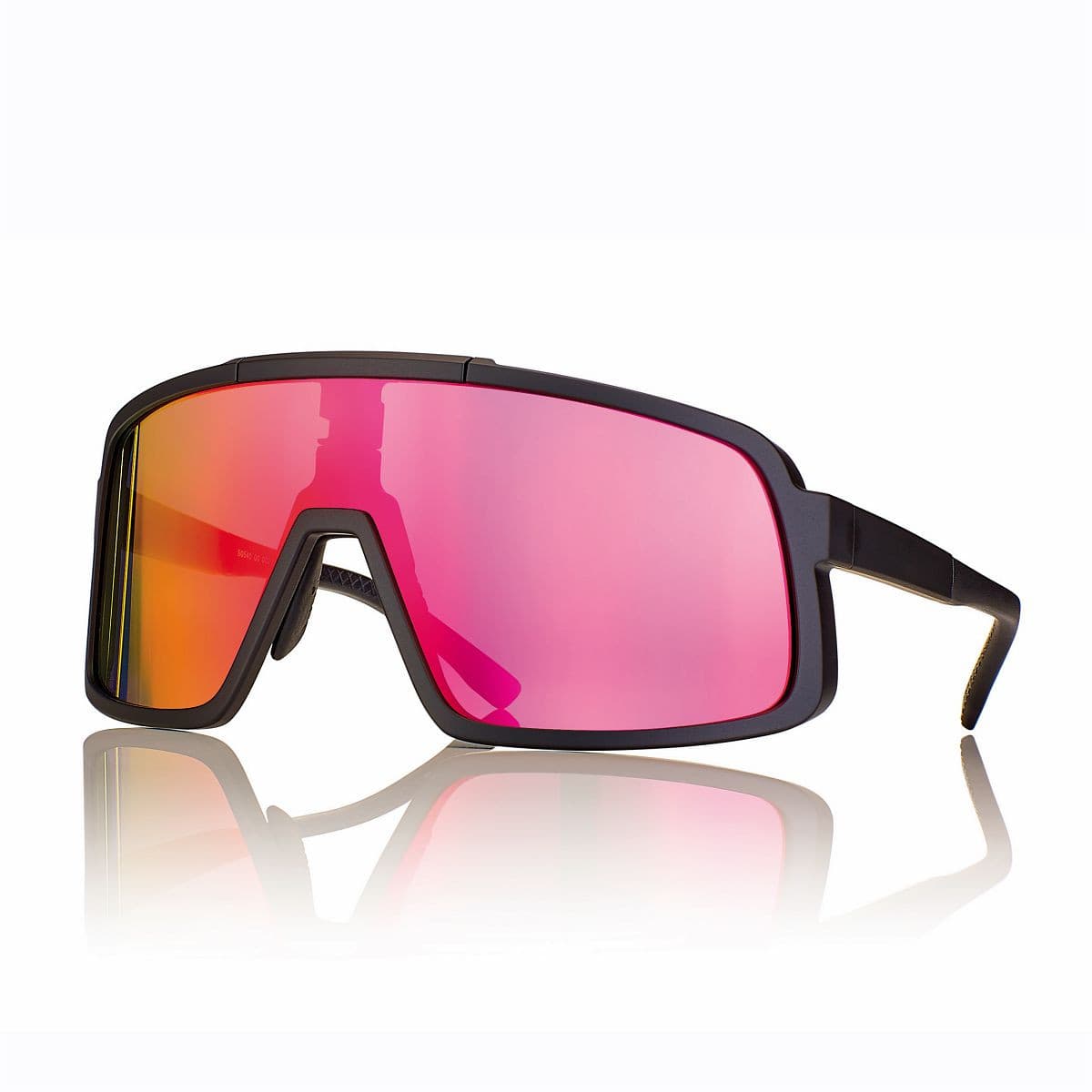 Montatura Centro Style S054000002011 - Occhiali da sole a mascherina neri nero opaco disponibile da Carl Ottica
