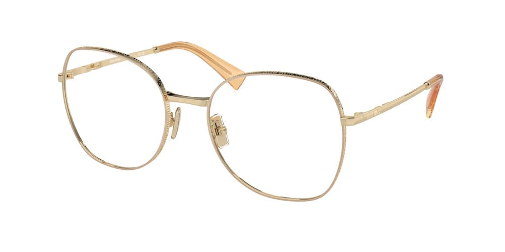 Montatura Miu Miu 52VV - Occhiali da vista geometrici oro Oro disponibile da Carl Ottica