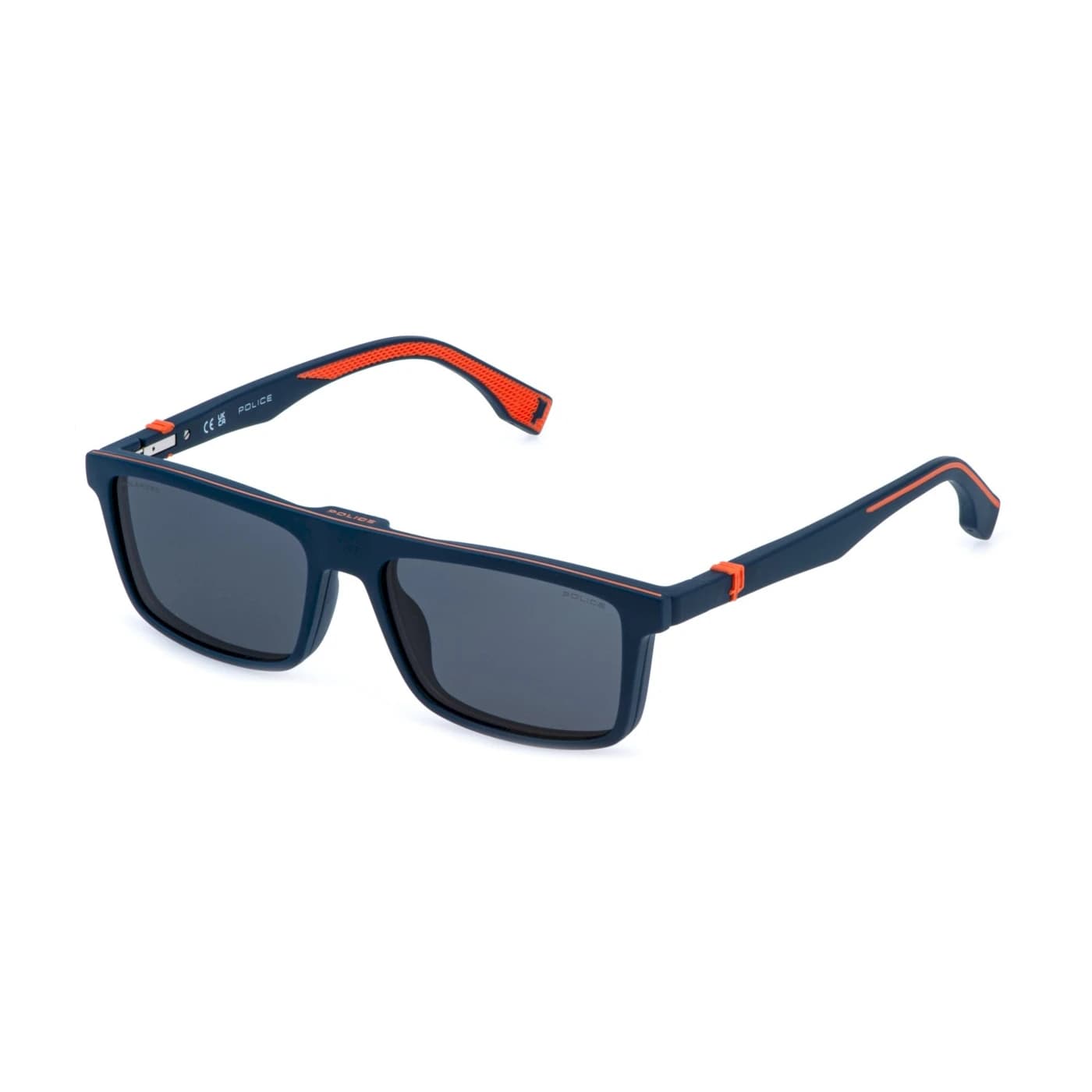 Montatura Police UK175 - Occhiali da vista rettangolari Blu e Rosso Blu / Rosso disponibile da Carl Ottica