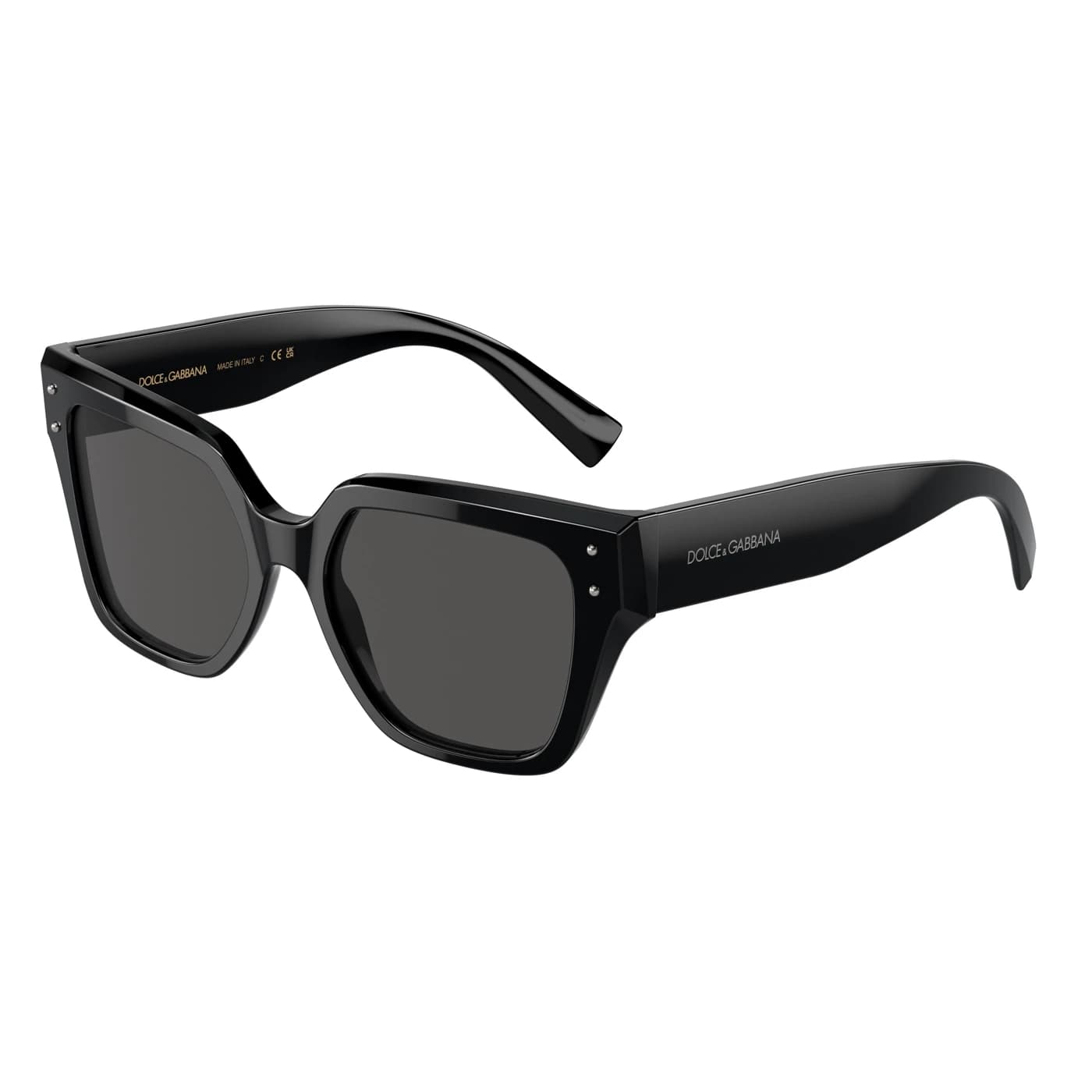 Montatura Dolce & Gabbana 4471 - Occhiali da sole cat-eye neri Nero disponibile da Carl Ottica