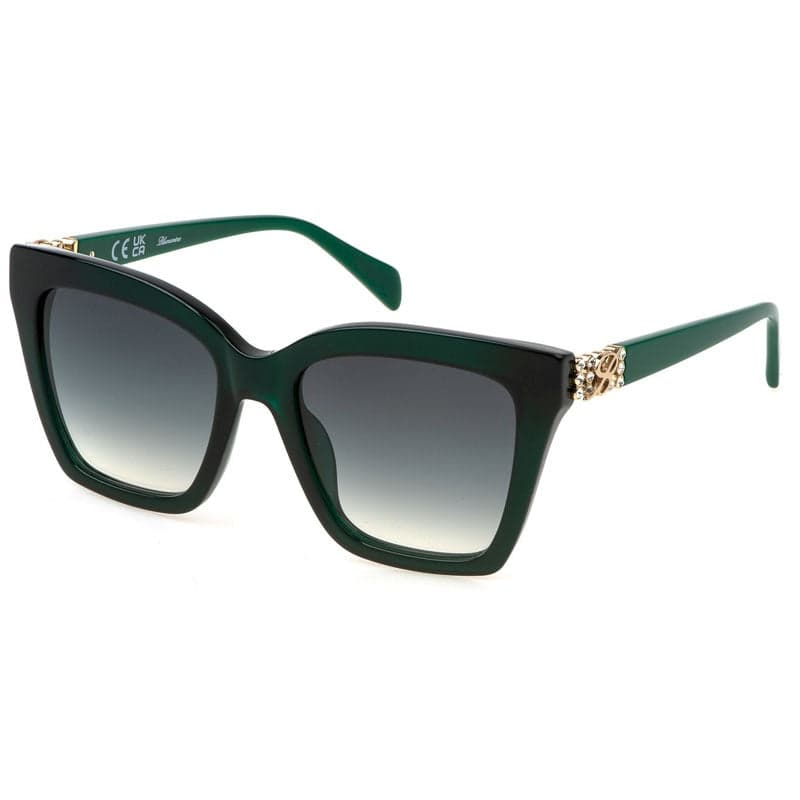 Montatura Blumarine SBM863S - Occhiali da sole cat-eye verdi Verde disponibile da Carl Ottica