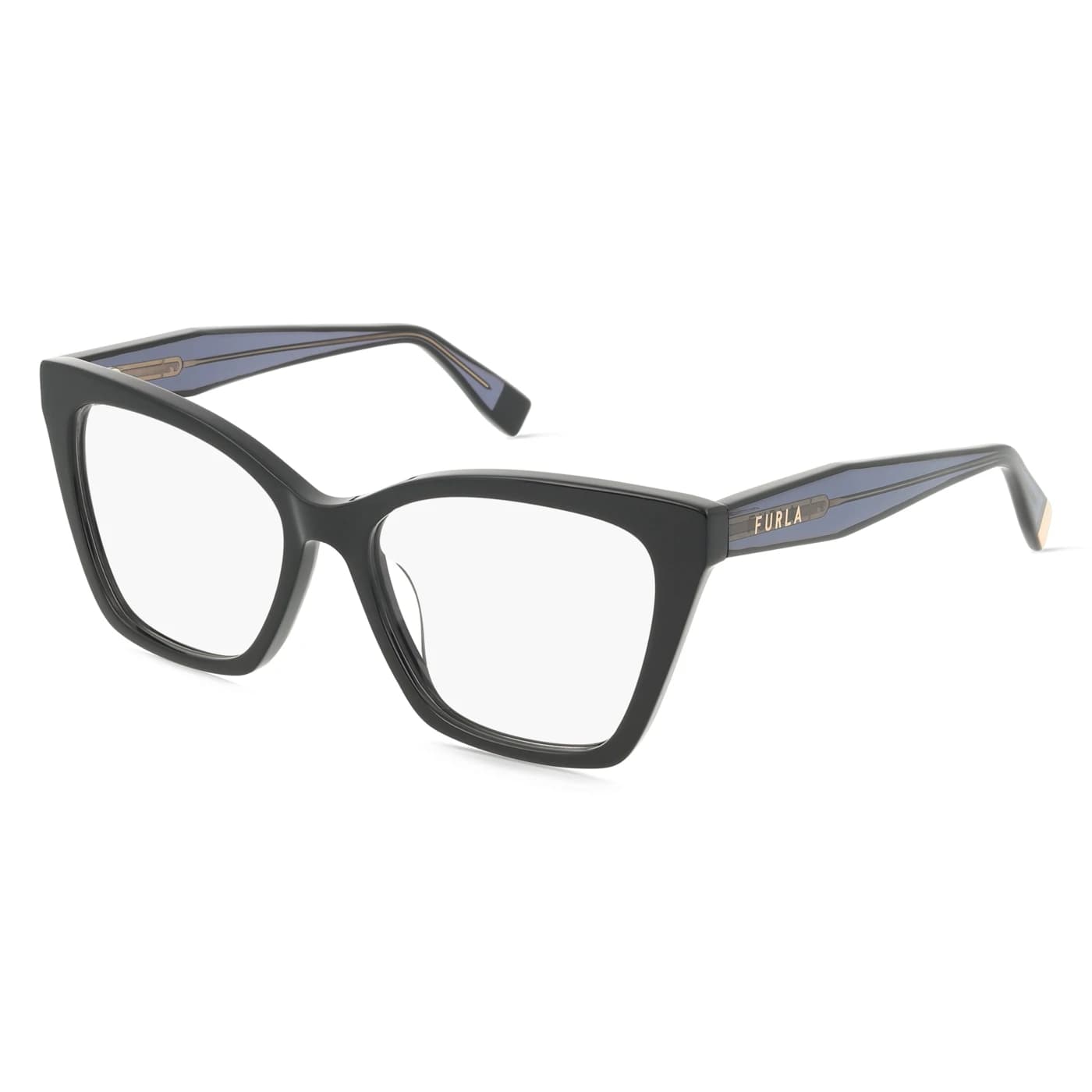 Montatura Furla VFU828 - Occhiali da vista cat-eye neri nel catalogo Carl Ottica