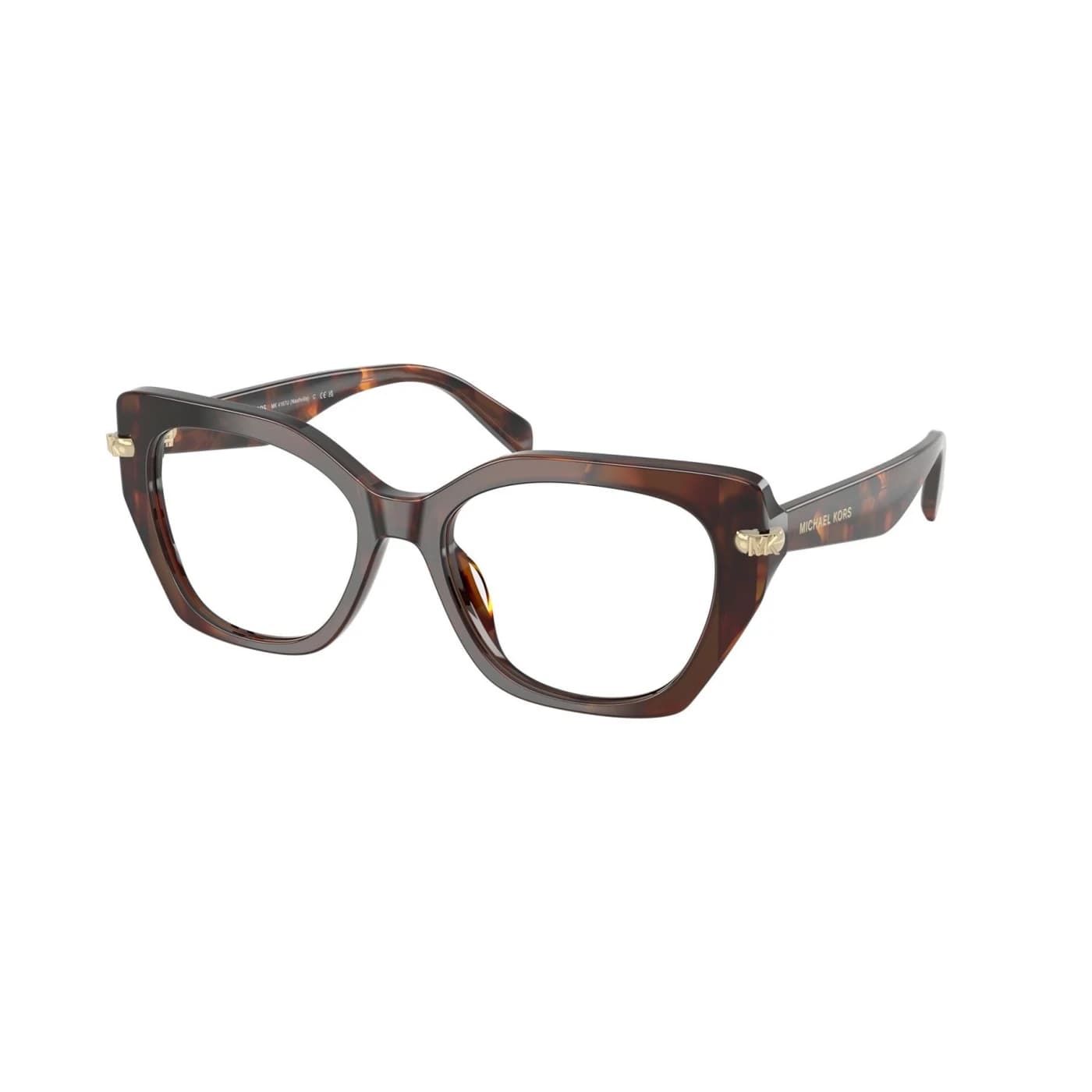 Montatura Michael Kors 4167U - Occhiali da vista geometrici marroni Marrone disponibile da Carl Ottica