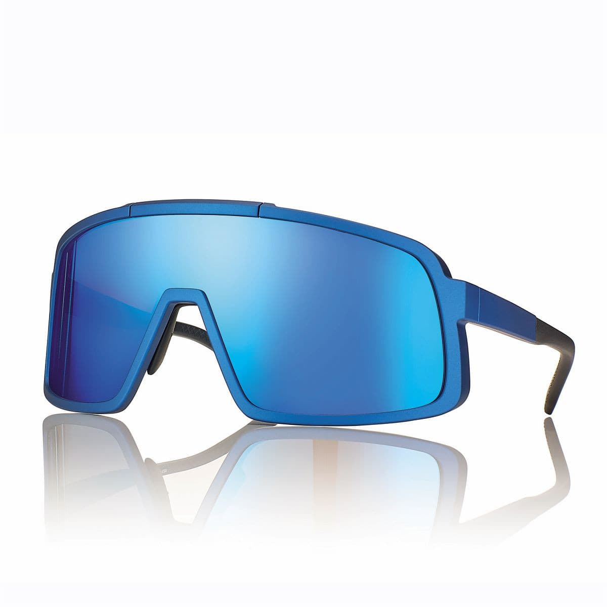 Montatura Centro Style S054000008008 - Occhiali da sole a mascherina blu blu opaco disponibile da Carl Ottica