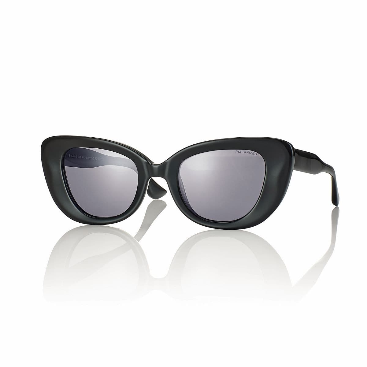 Montatura Centro Style S059549001001 - Occhiali da sole cat-eye neri nero opaco disponibile da Carl Ottica