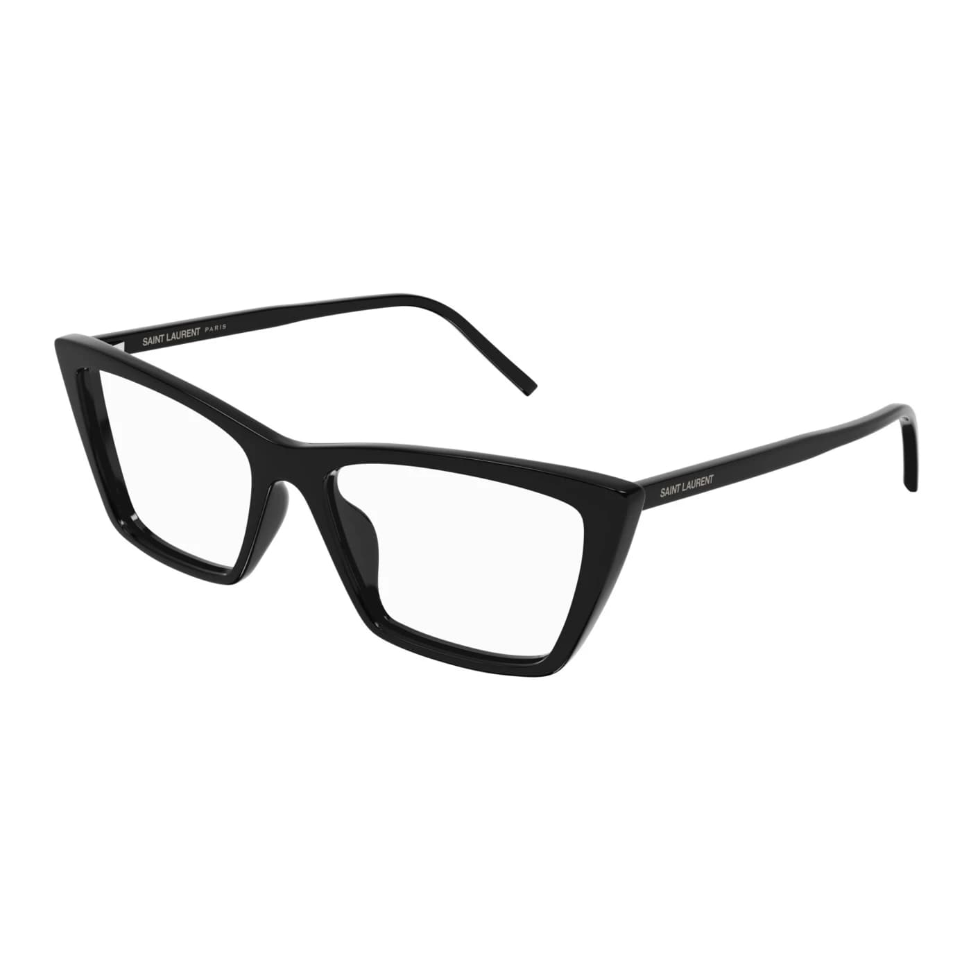 Montatura Saint Laurent SL 737 MICA THIN OPT - Occhiali da vista cat-eye neri nero / trasparente disponibile da Carl Ottica