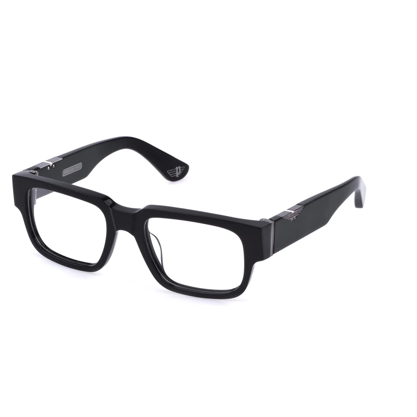 Montatura Police VPLP11 - Occhiali da vista rettangolari neri Nero disponibile da Carl Ottica
