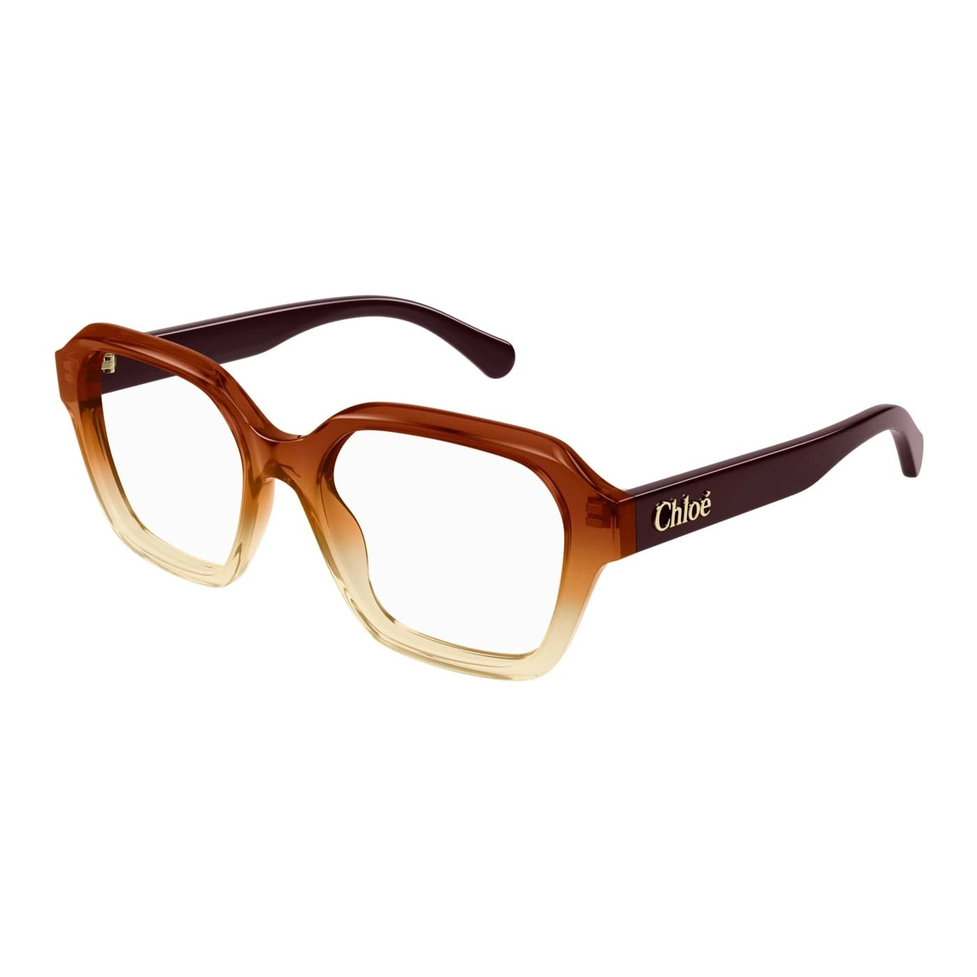 Montatura Chloé CH0272O - Occhiali da vista cat-eye marroni marrone disponibile da Carl Ottica