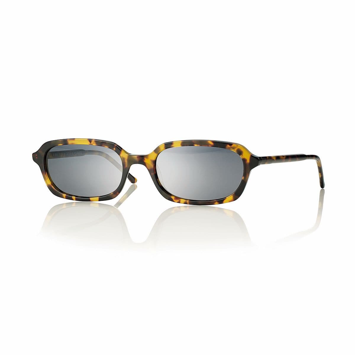 Montatura Centro Style S066853009001 - Occhiali da sole ovali marroni tartarugato lucido disponibile da Carl Ottica