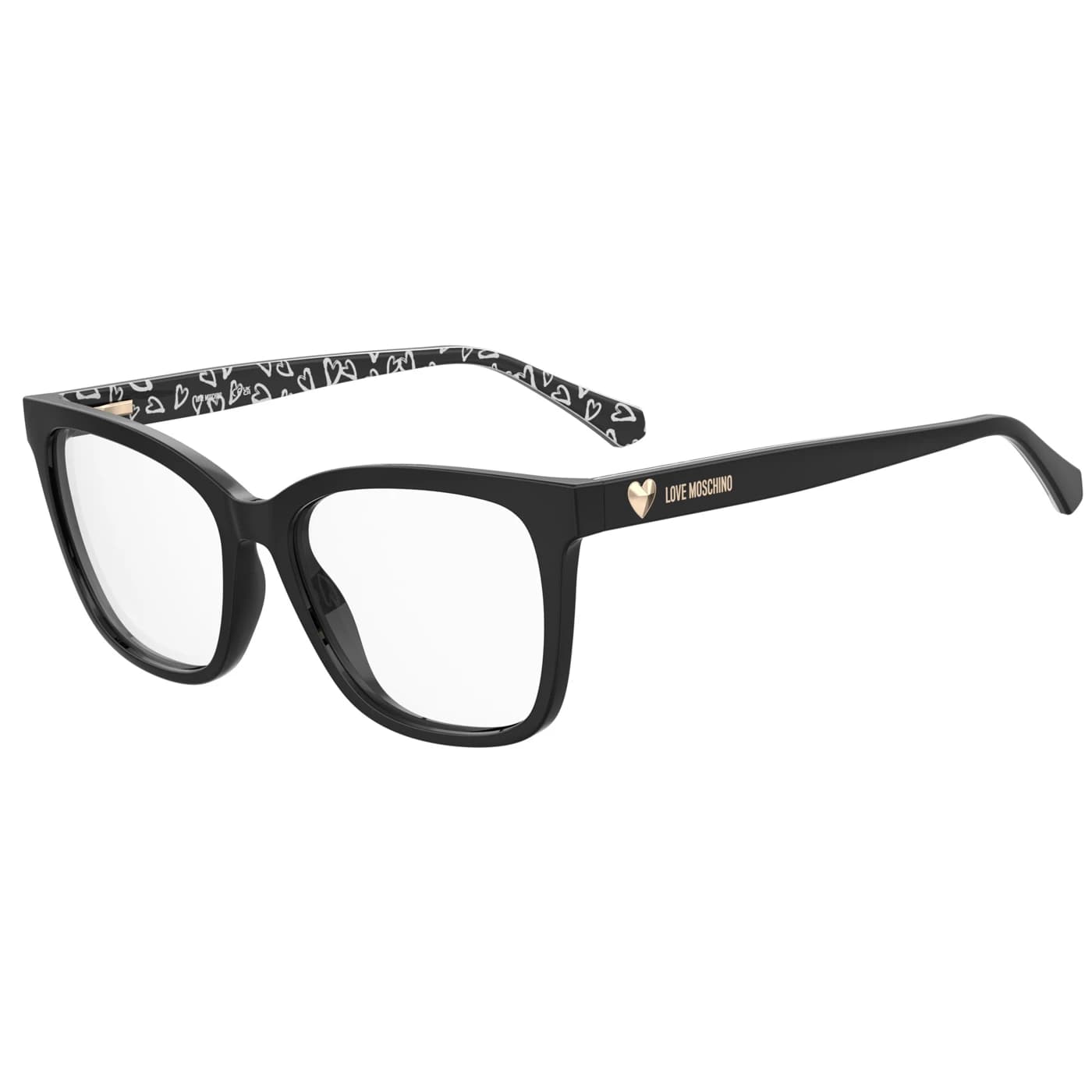 Montatura Love Moschino Mol638 - Occhiali da vista cat-eye neri Nero disponibile da Carl Ottica