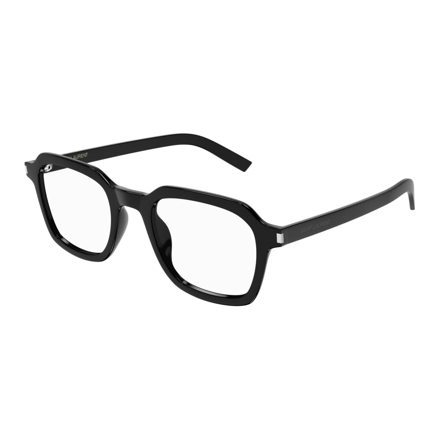 Montatura Saint Laurent SL 715 SLIM OPT - Occhiali da vista pantos neri nero / trasparente disponibile da Carl Ottica