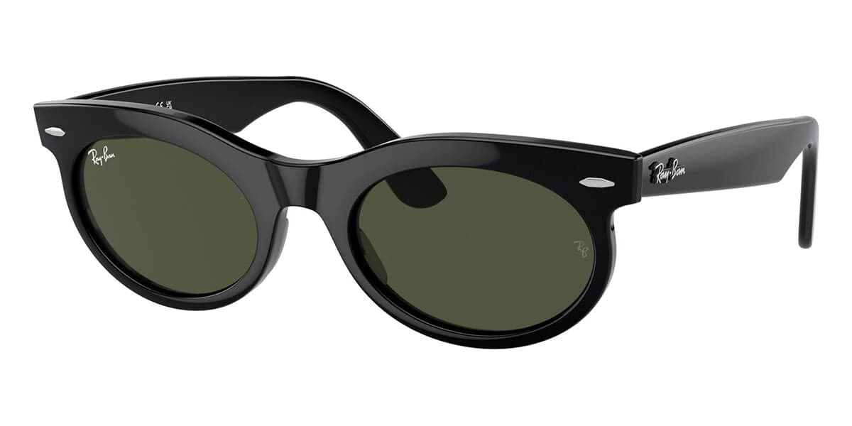 Montatura Ray-Ban 2242 - Occhiali da sole tondi neri Nero disponibile da Carl Ottica