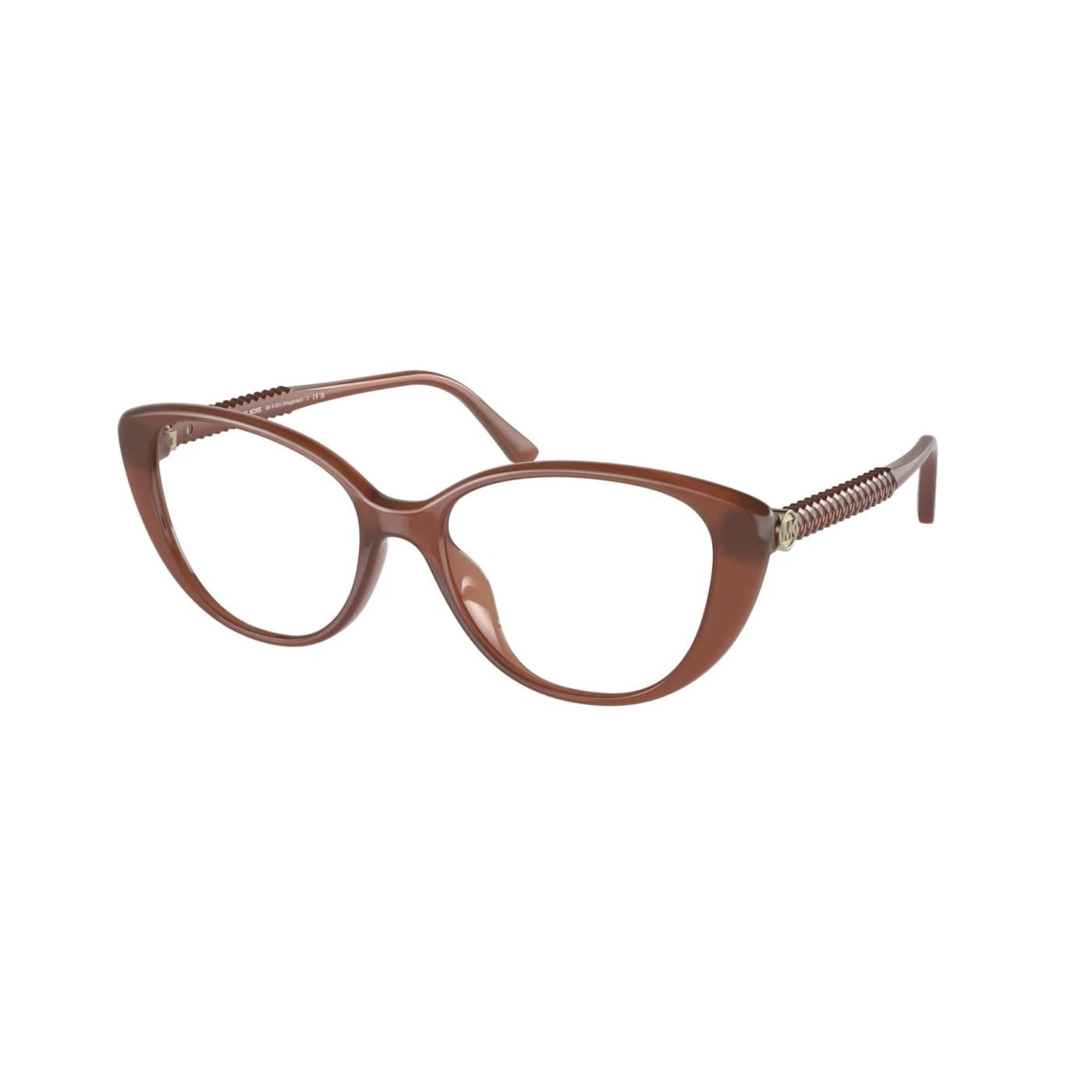 Montatura Michael Kors 4102U - Occhiali da vista cat-eye marroni Marrone disponibile da Carl Ottica