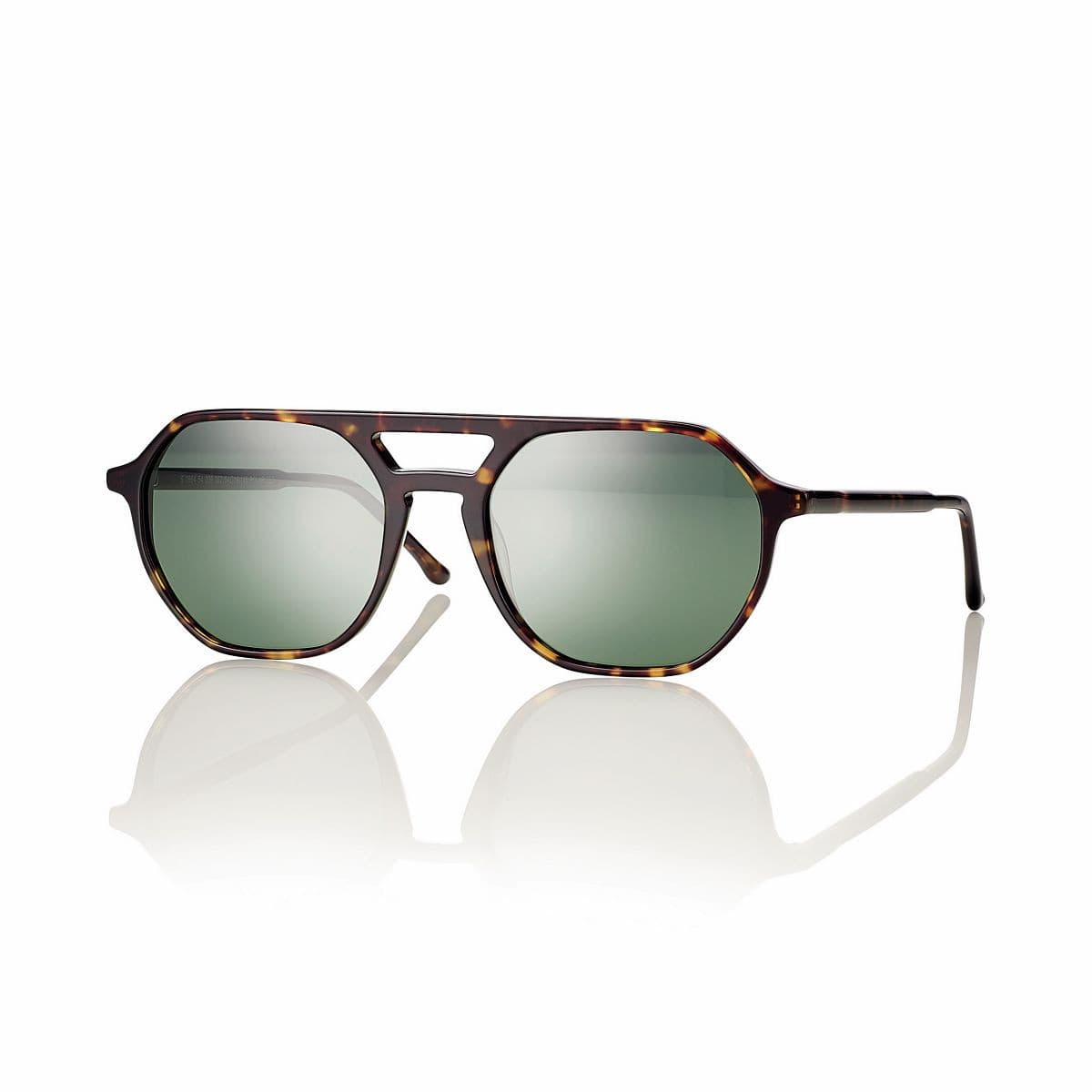 Montatura Centro Style S066454009002 - Occhiali da sole aviator marroni tartarugato lucido disponibile da Carl Ottica
