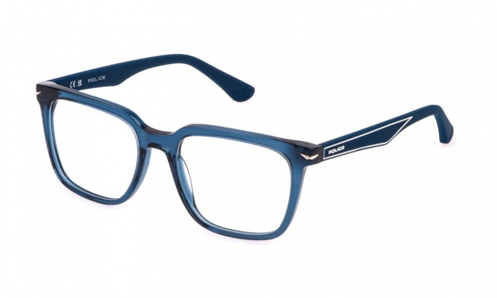 Montatura Police VK148 - Occhiali da vista junior quadrati blu blu disponibile da Carl Ottica