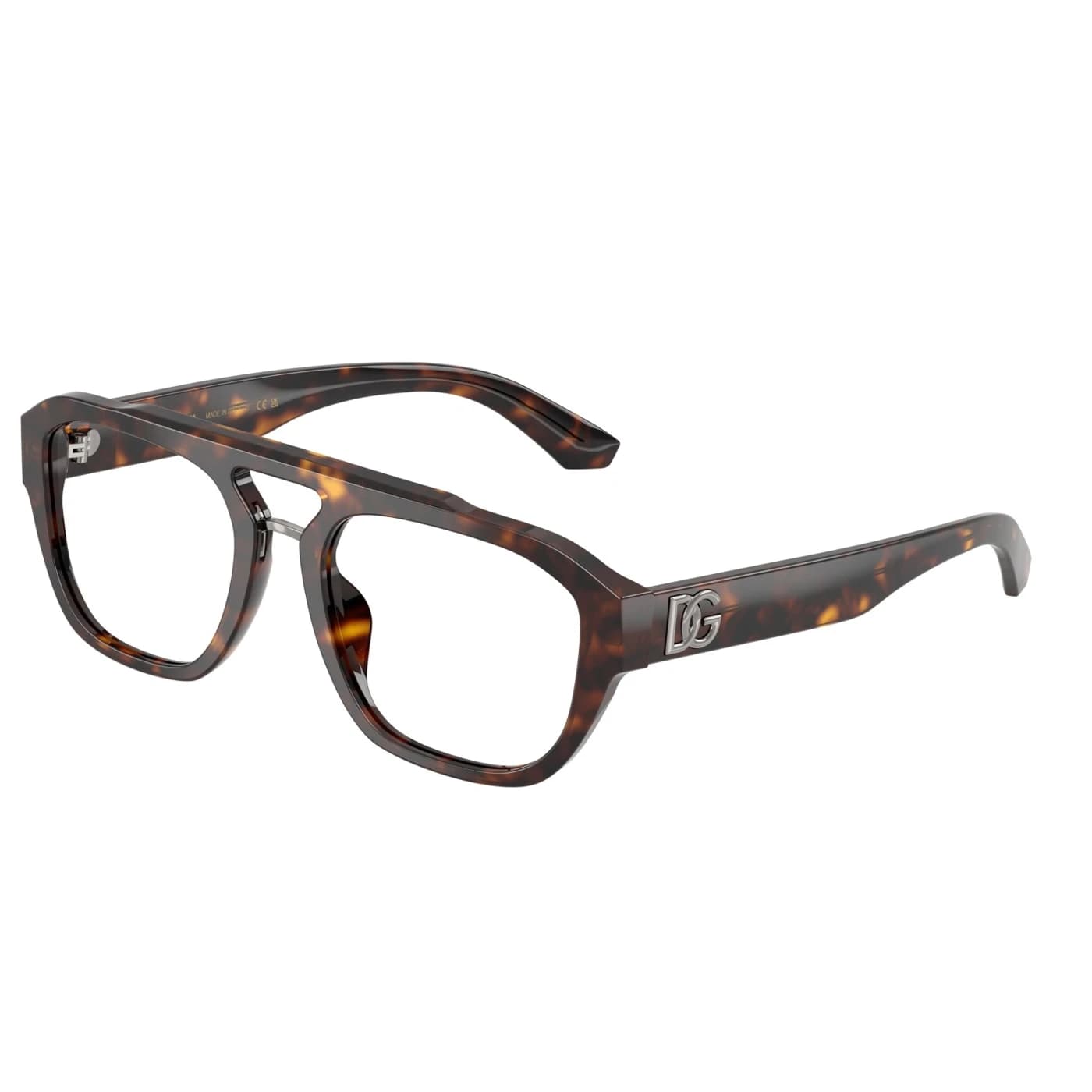 Montatura Dolce & Gabbana 3415 - Occhiali da vista aviator marroni Marrone disponibile da Carl Ottica
