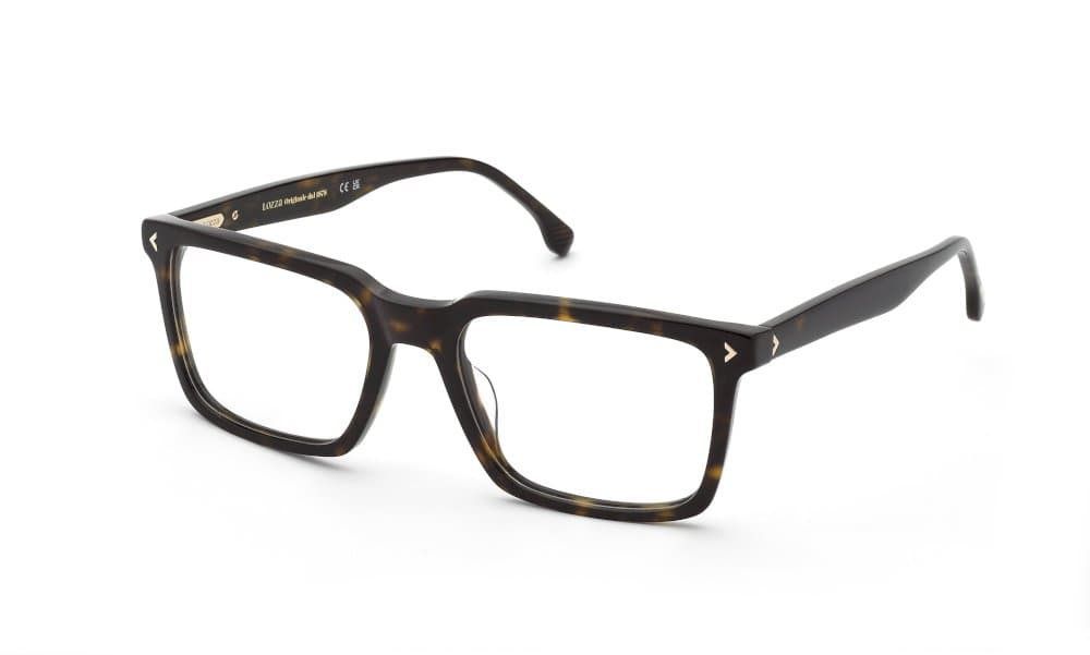 Montatura Lozza VL4371 - Occhiali da vista rettangolari marroni Marrone disponibile da Carl Ottica