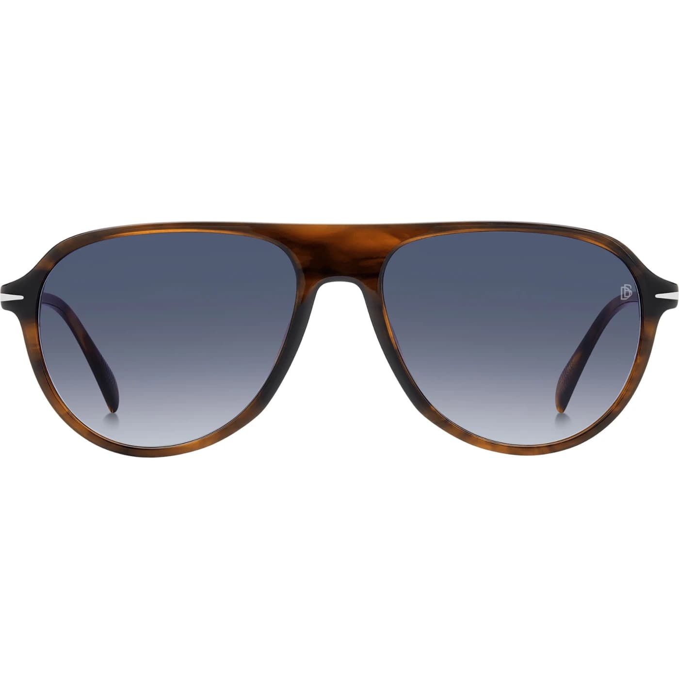 Montatura David Beckham Db 1200/s - Occhiali da sole aviator marroni marrone disponibile da Carl Ottica