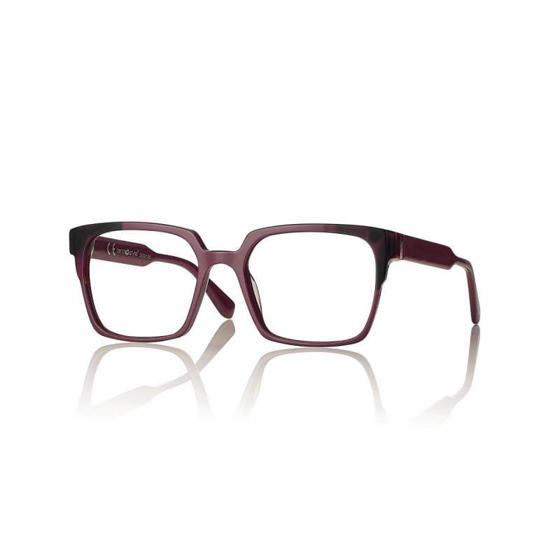 Montatura Centro Style F069352368000 - Occhiali da vista rettangolari grigi bordeaux lucido / grigio disponibile da Carl Ottica