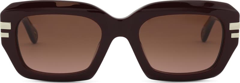 Montatura Chloé CH0256S - Occhiali da sole quadrati rossi rosso disponibile da Carl Ottica