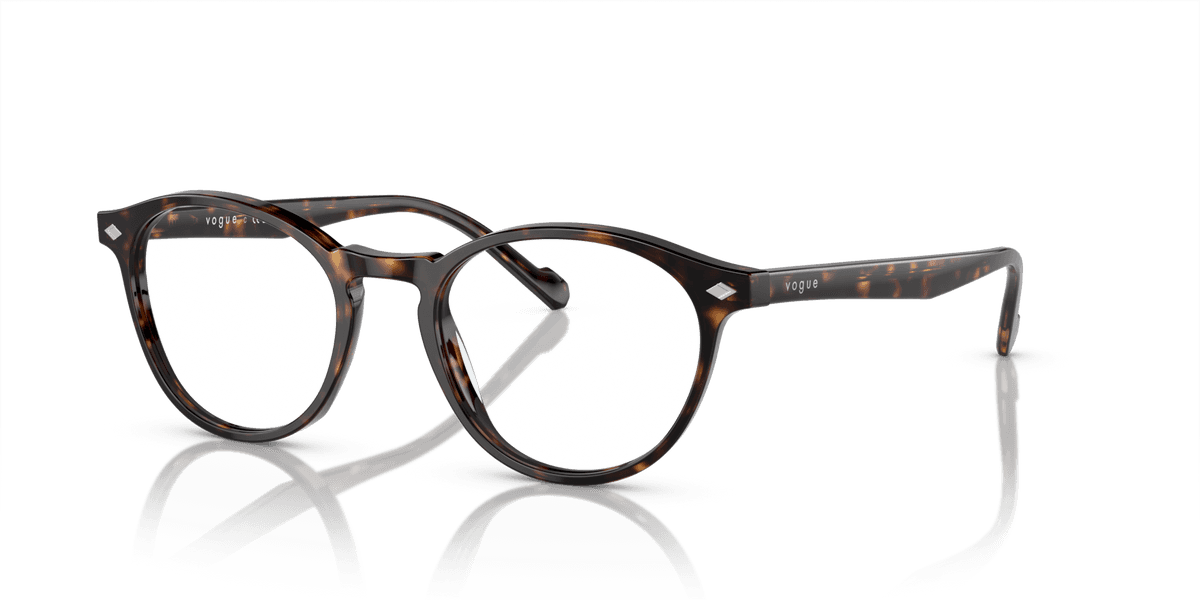 Montatura Vogue Eyewear 5326 - Occhiali da vista ovali marroni tartarugato disponibile da Carl Ottica