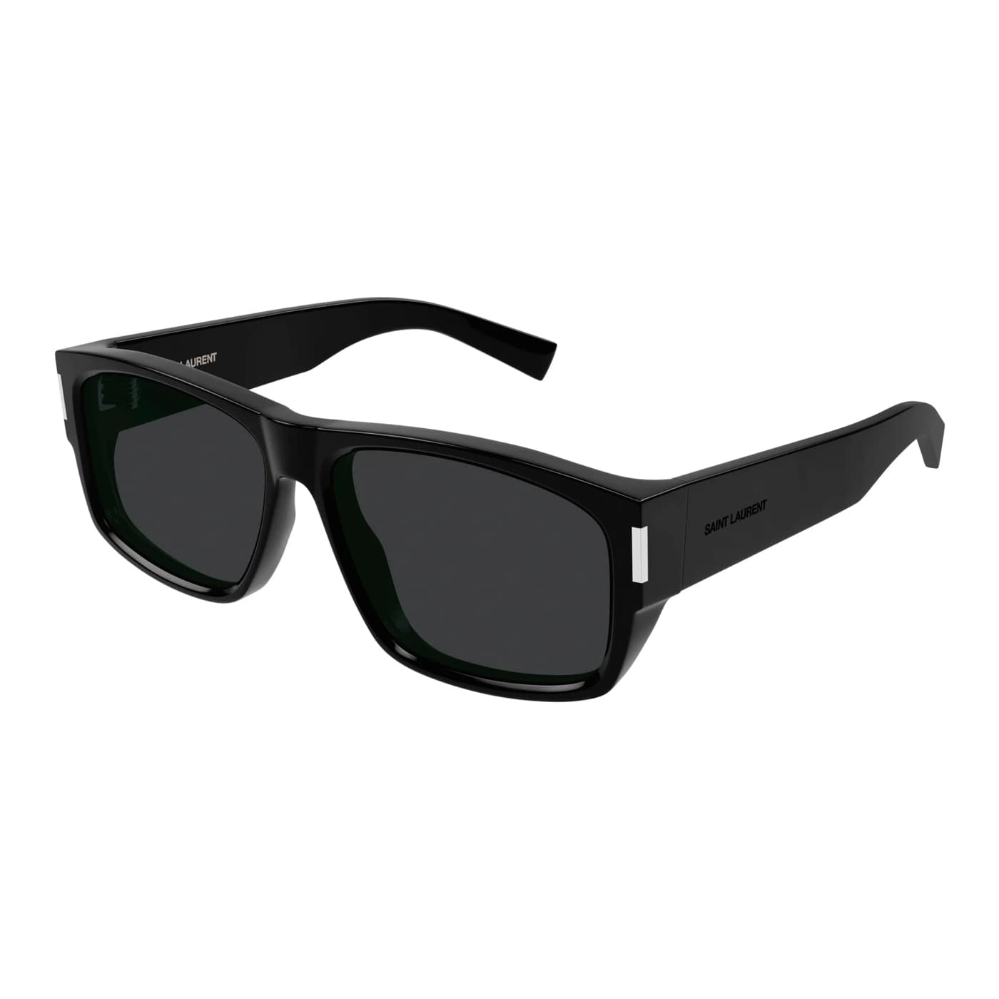 Montatura Saint Laurent SL 689 - Occhiali da sole rettangolari neri nel catalogo Carl Ottica