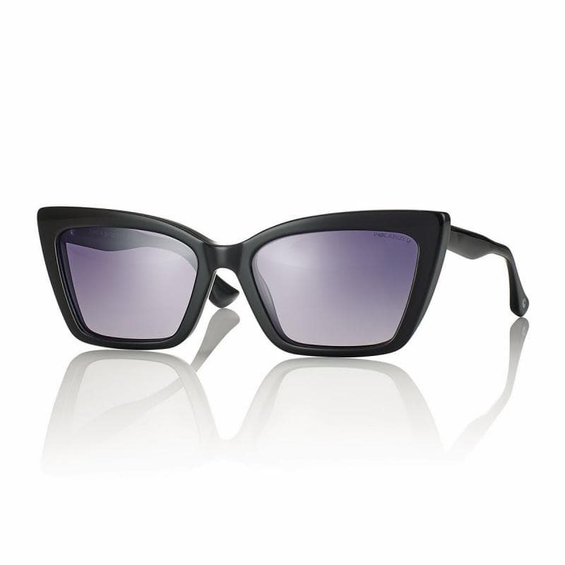 Montatura Centro Style S059254001023 - Occhiali da sole quadrati neri nero lucido disponibile da Carl Ottica