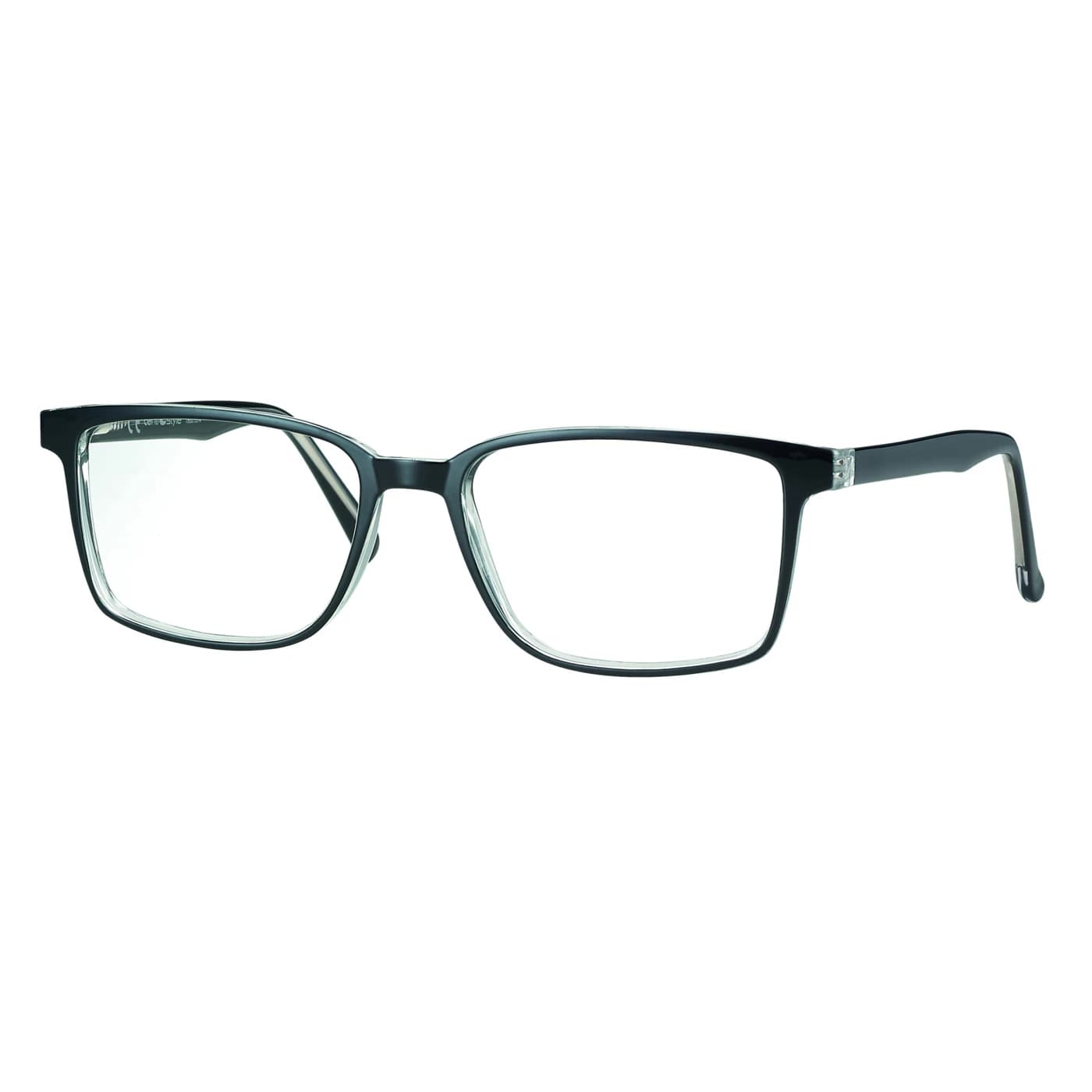Montatura Centro Style F0220 - Occhiali da vista rettangolari nero lucido - 55 mm nero lucido disponibile da Carl Ottica