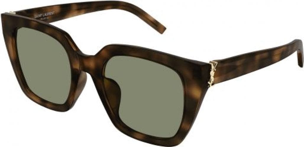 Montatura Saint Laurent SL M143 - Occhiali da sole quadrati marroni tartarugato disponibile da Carl Ottica
