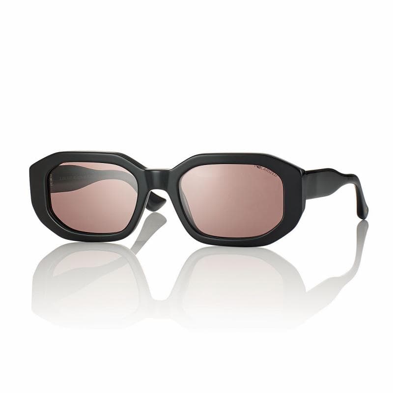 Montatura Centro Style S059051001003 - Occhiali da sole ovali neri nero lucido disponibile da Carl Ottica
