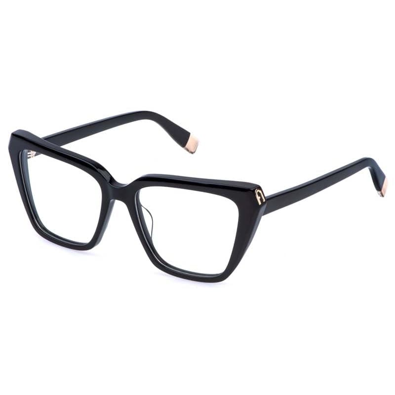 Montatura Furla VFU988 - Occhiali da vista rettangolari neri nel catalogo Carl Ottica