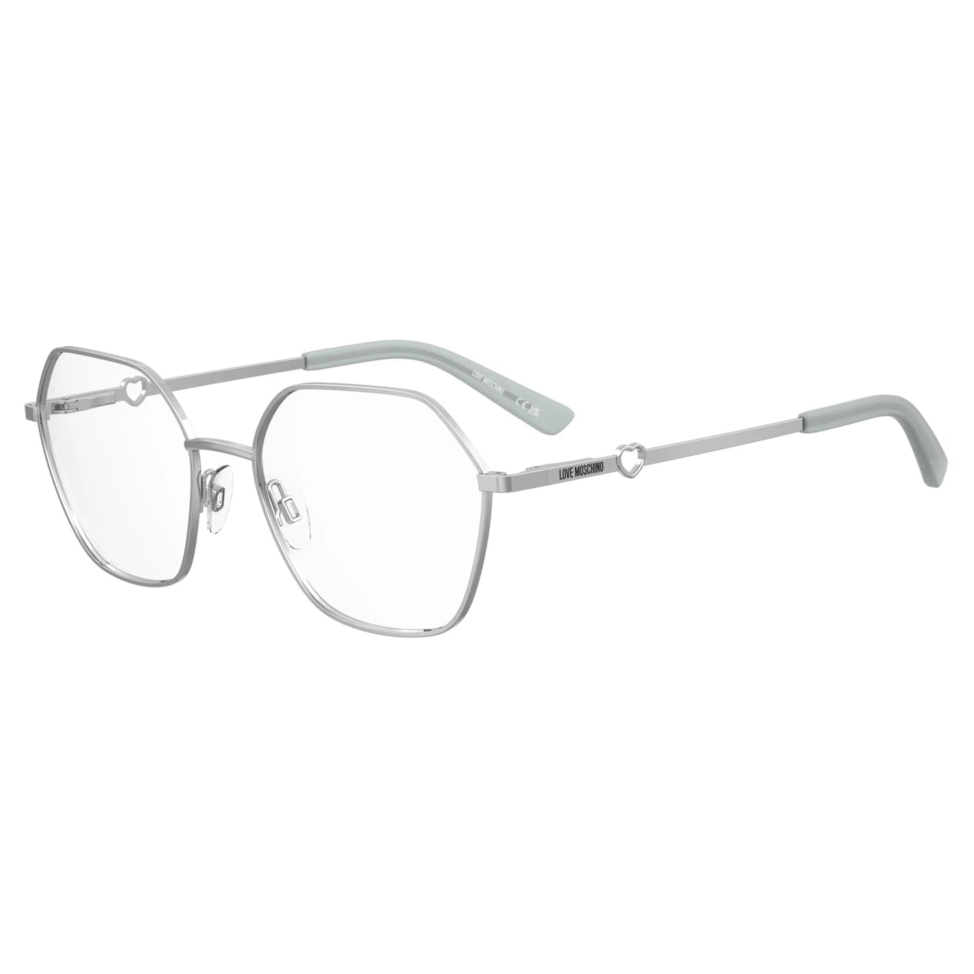Montatura Love Moschino Mol650 - Occhiali da vista tondi argento Argento disponibile da Carl Ottica