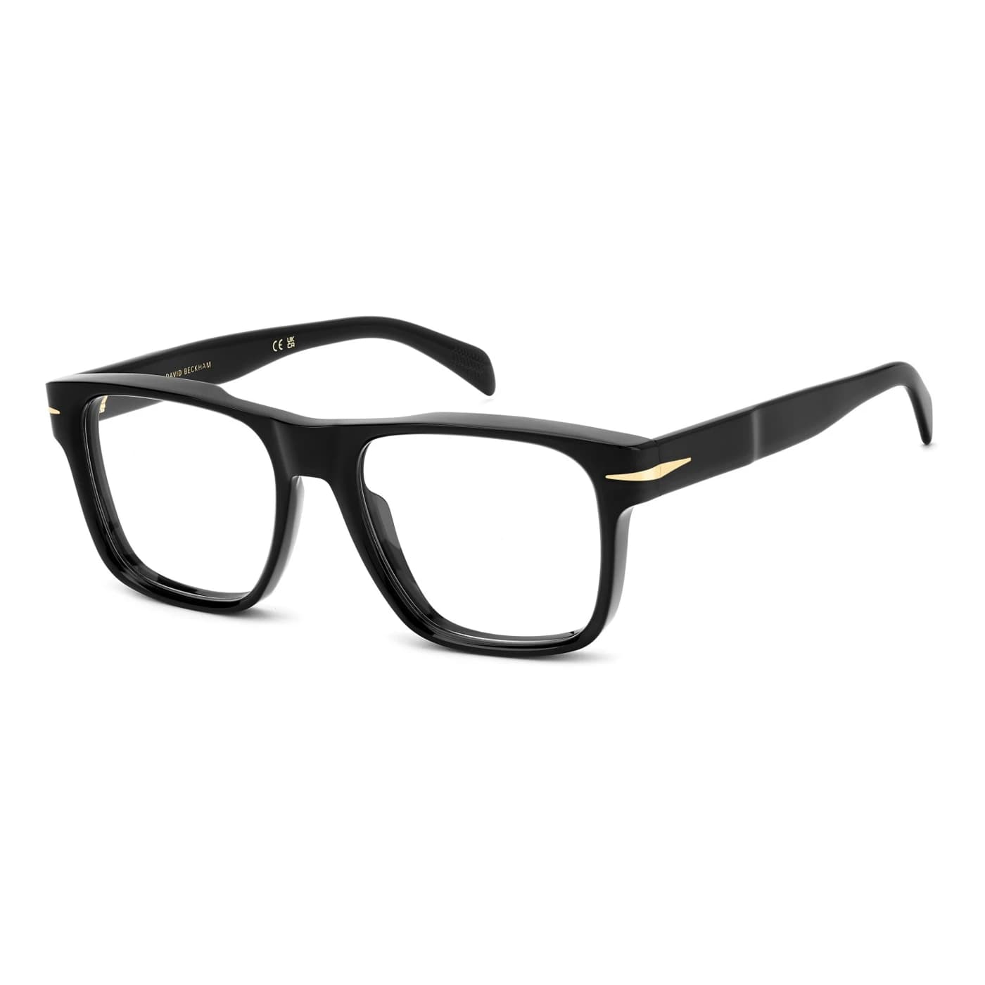 Montatura David Beckham Db 7020/crafted - Occhiali da vista rettangolari neri nero disponibile da Carl Ottica