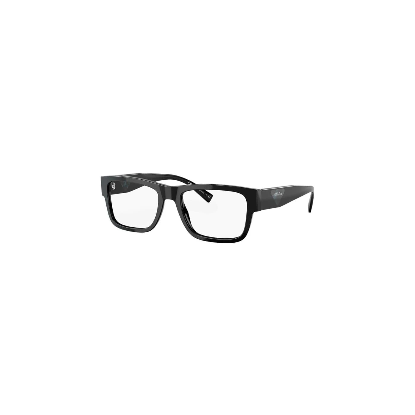 Montatura Prada 15YV - Occhiali da vista rettangolari neri nero disponibile da Carl Ottica