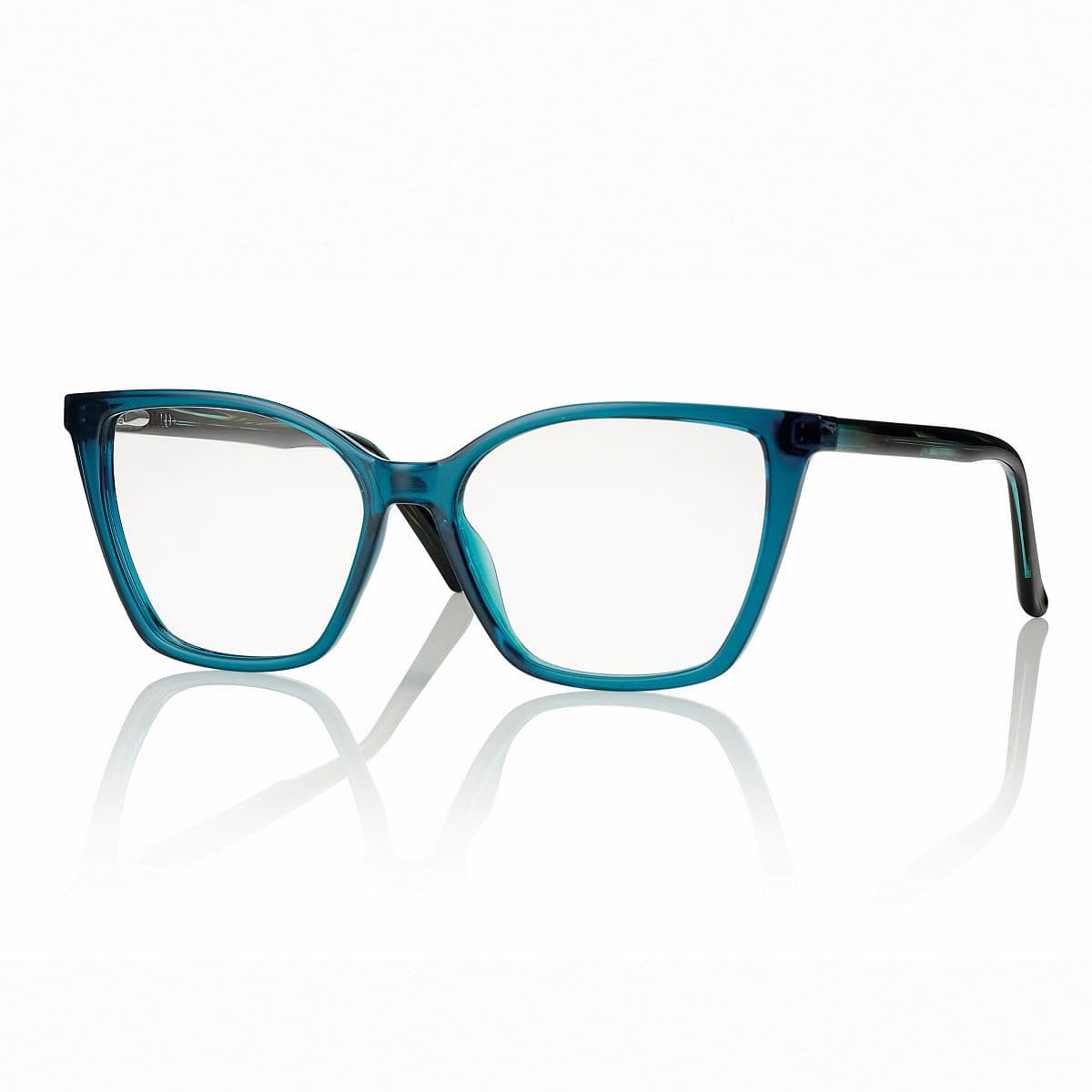 Montatura Centro Style F0364 - Occhiali da vista cat-eye verdi verde / tartarugato disponibile da Carl Ottica