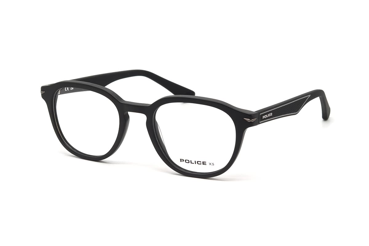 Montatura Police VK149 - Occhiali da vista pantos neri Nero disponibile da Carl Ottica