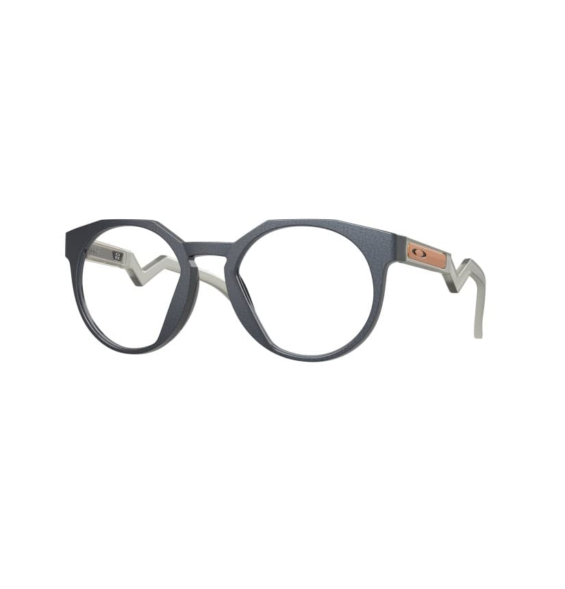 Montatura Oakley 8139 - Occhiali da vista tondi blu blu opaco disponibile da Carl Ottica