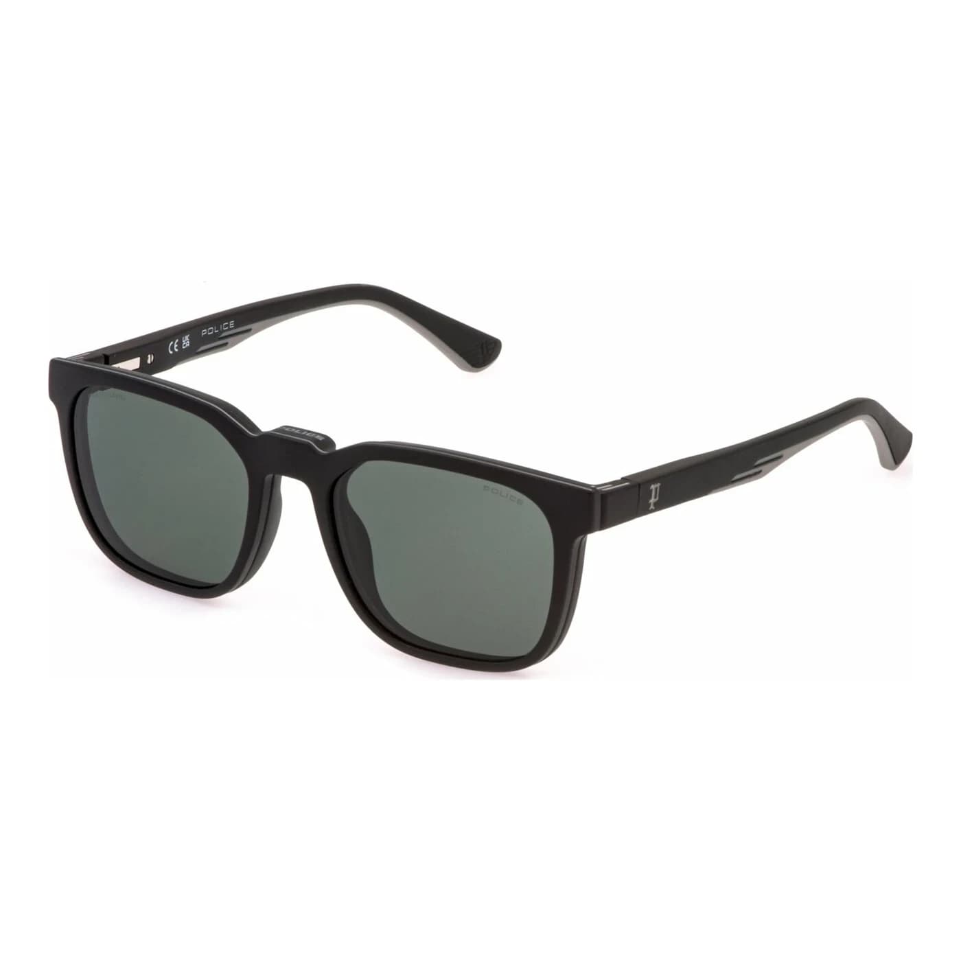 Montatura Police UK153 - Occhiali da vista quadrati Nero Nero disponibile da Carl Ottica