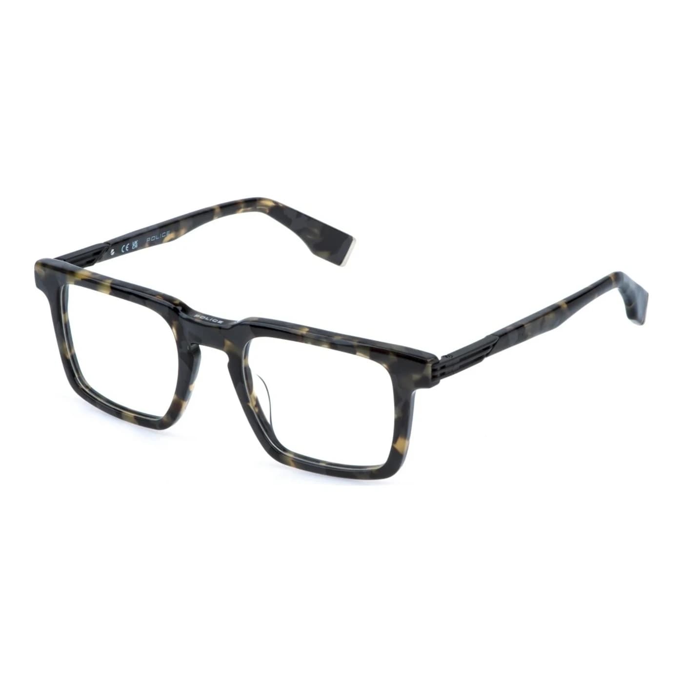 Montatura Police VPLR69 - Occhiali da vista rettangolari grigi Grigio disponibile da Carl Ottica