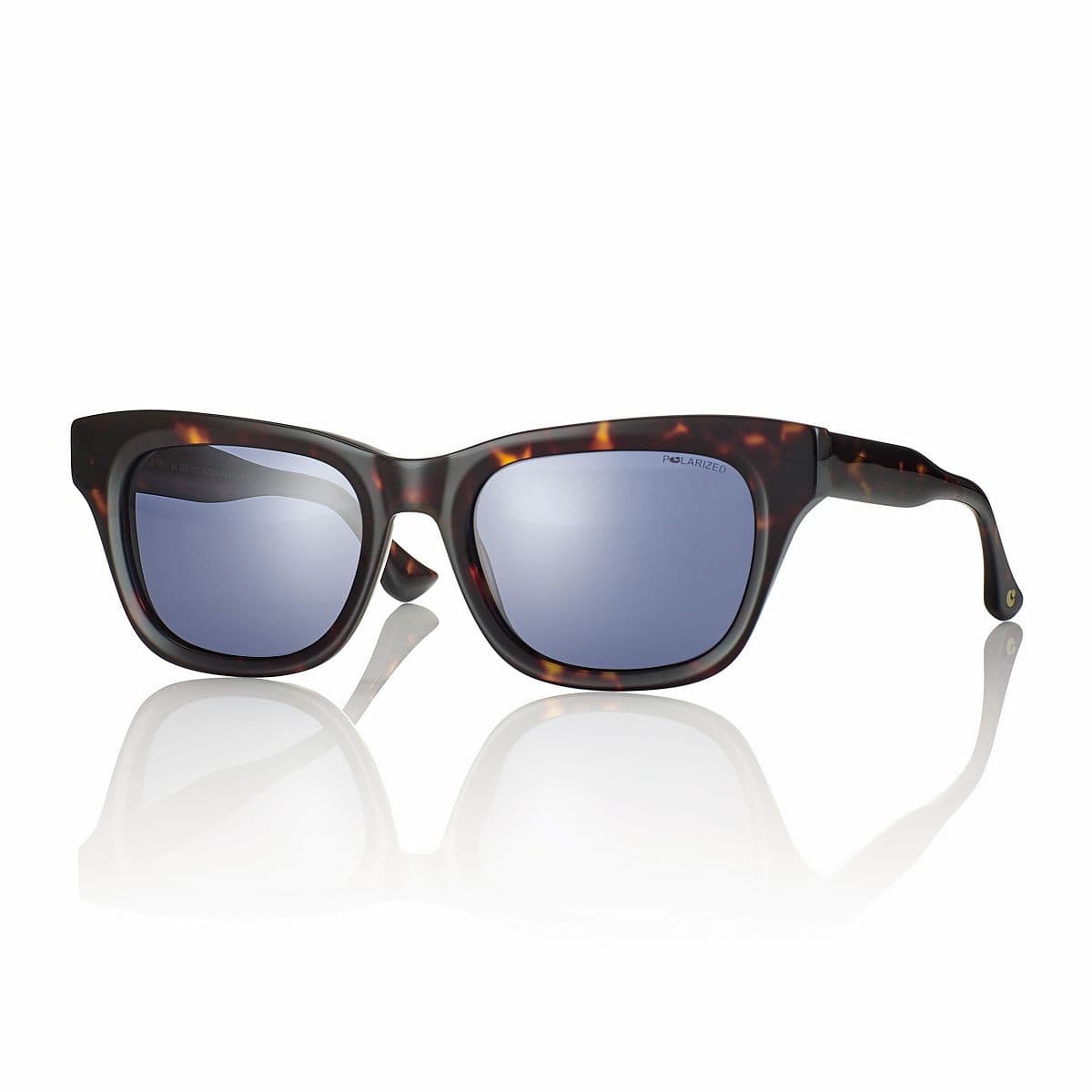 Montatura Centro Style S058754009012 - Occhiali da sole quadrati marroni tartarugato lucido disponibile da Carl Ottica
