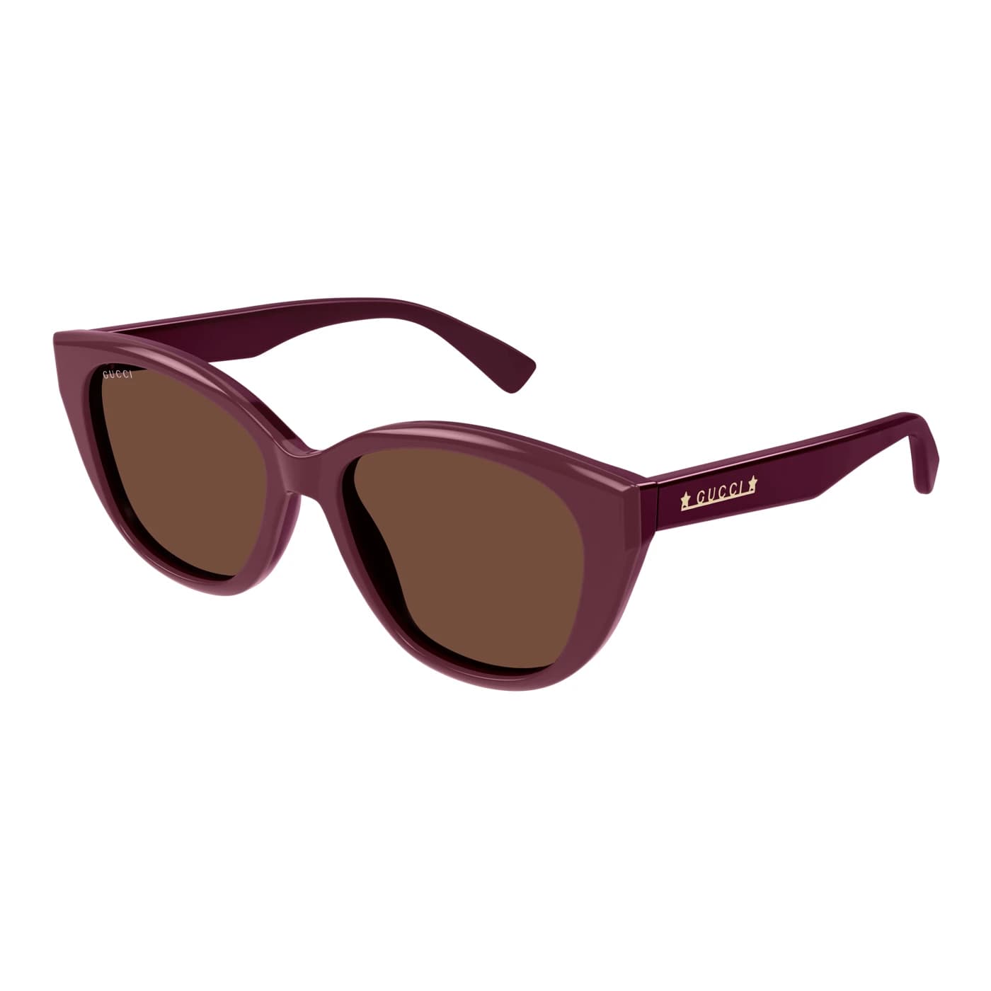 Montatura Gucci GG1588S - Occhiali da sole cat-eye rossi bordeaux disponibile da Carl Ottica