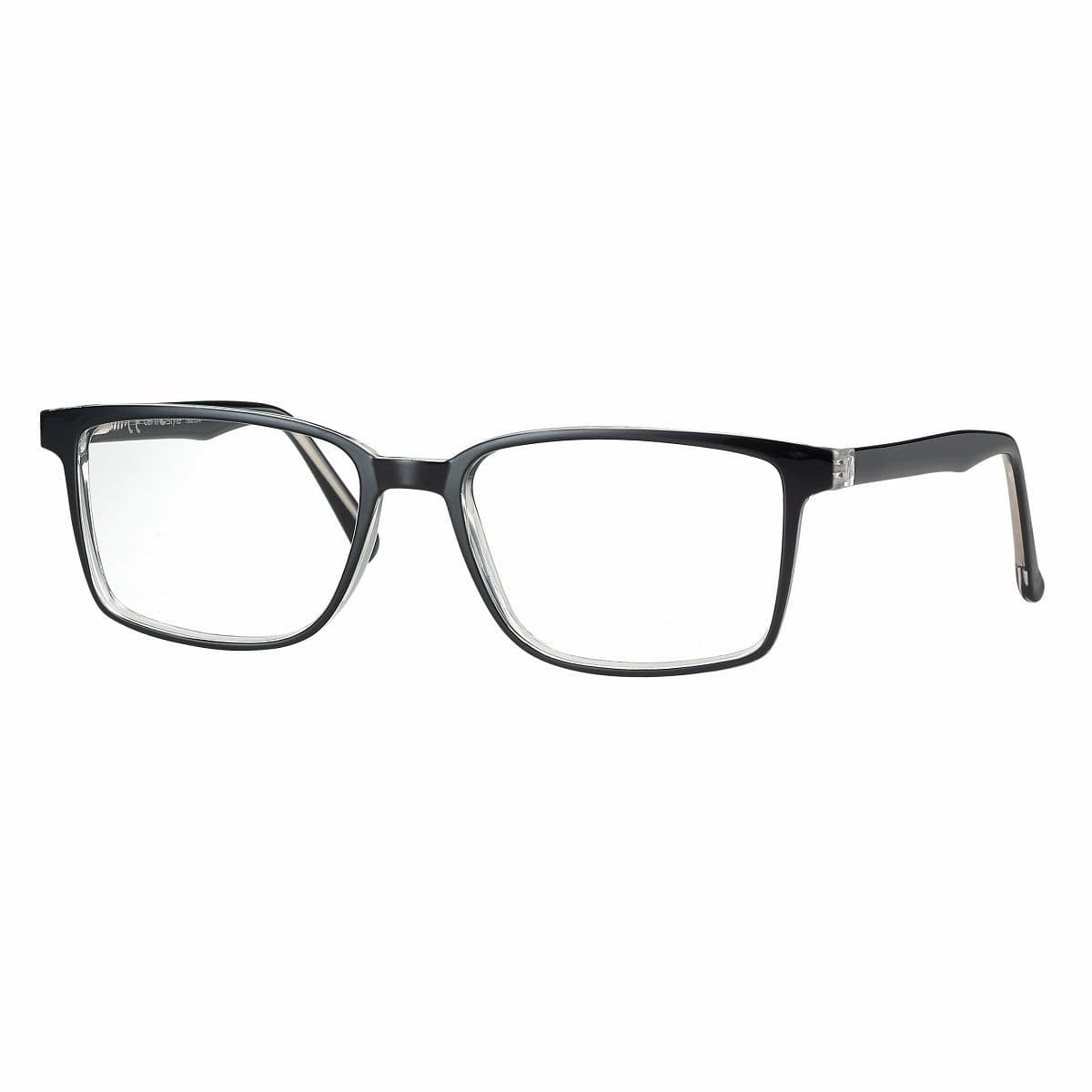 Montatura Centro Style F0220 - Occhiali da vista rettangolari nero lucido - 53 mm nero lucido disponibile da Carl Ottica