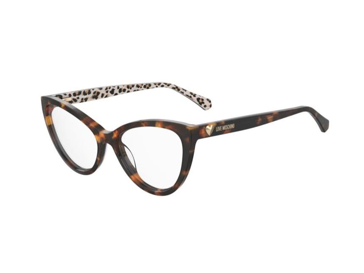 Montatura Love Moschino Mol631 - Occhiali da vista cat-eye marroni Marrone disponibile da Carl Ottica