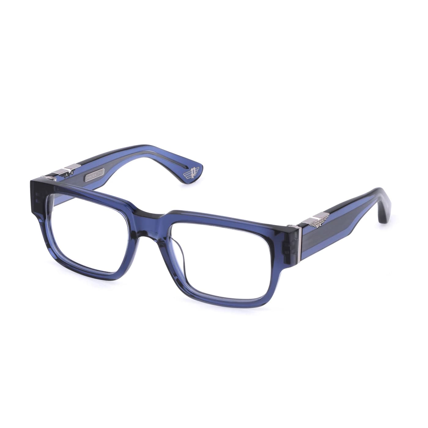 Montatura Police VPLP11 - Occhiali da vista rettangolari blu Blu disponibile da Carl Ottica