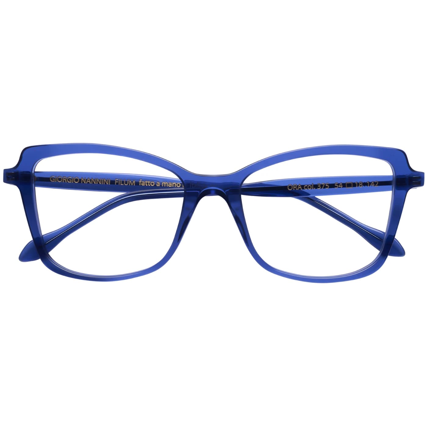 Montatura Giorgio Nannini ORA - Occhiali da vista rettangolari blu Blu disponibile da Carl Ottica