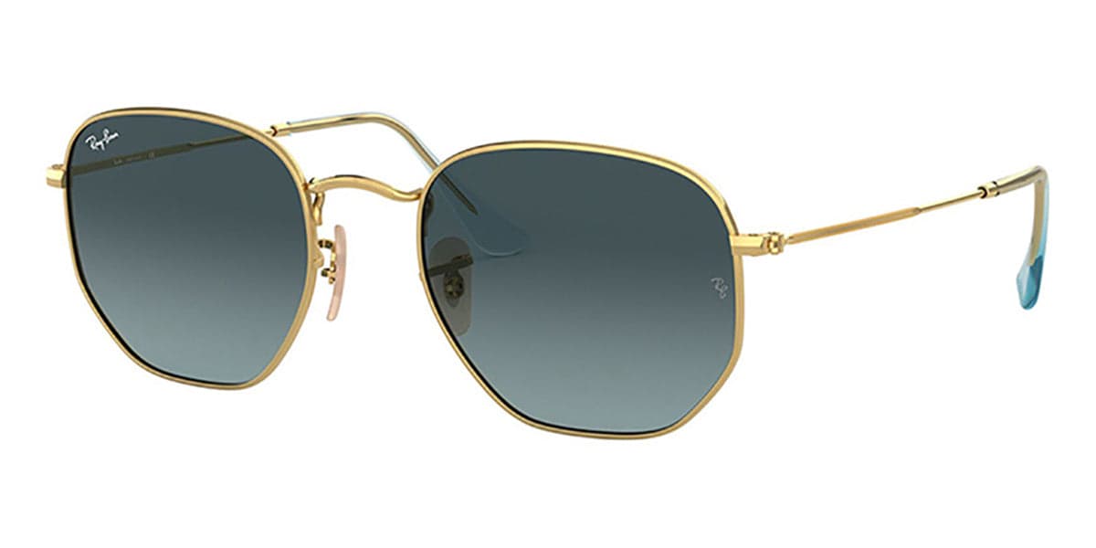 Montatura Ray-Ban 3548N - Occhiali da sole esagonali oro Oro disponibile da Carl Ottica