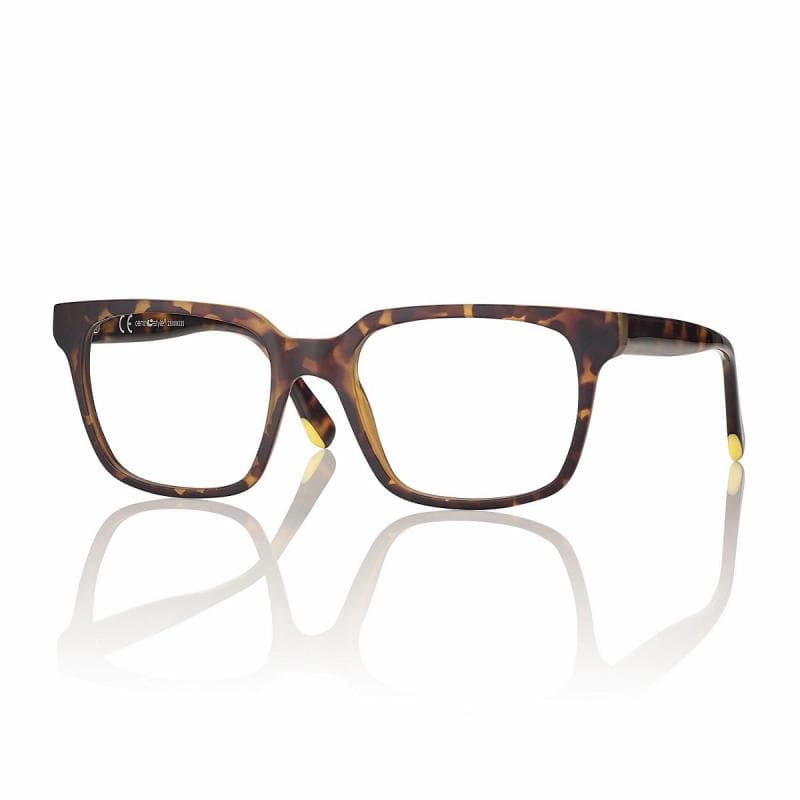 Montatura Centro Style F062655010000 - Occhiali da vista quadrati marroni tartarugato opaco disponibile da Carl Ottica