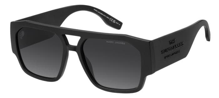 Montatura Marc Jacobs Marc 860/s - Occhiali da sole quadrati neri opaco / nero disponibile da Carl Ottica