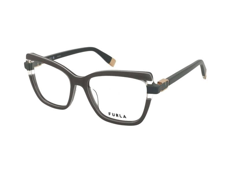 Montatura Furla VFU994 - Occhiali da vista quadrati grigi nel catalogo Carl Ottica