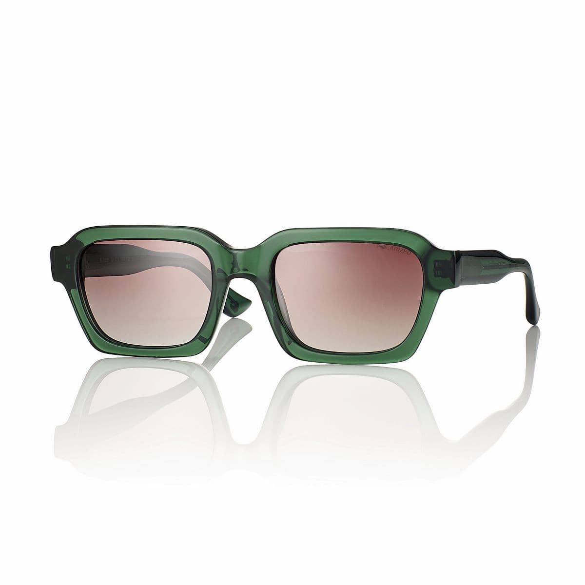 Montatura Centro Style S058952072020 - Occhiali da sole rettangolari verdi verde disponibile da Carl Ottica
